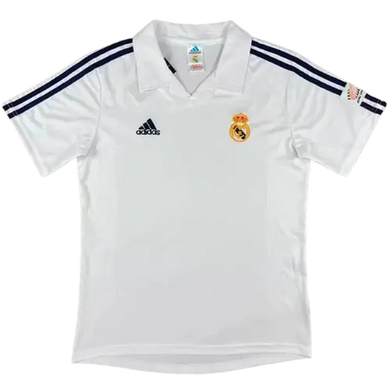 REAL MADRID HOME RETRO JERSEY 2001