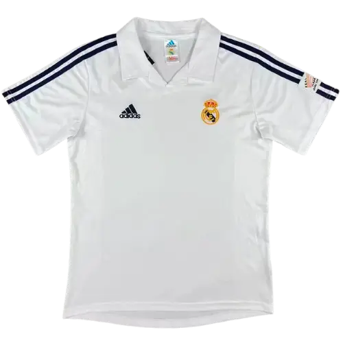REAL MADRID HOME RETRO JERSEY 2001