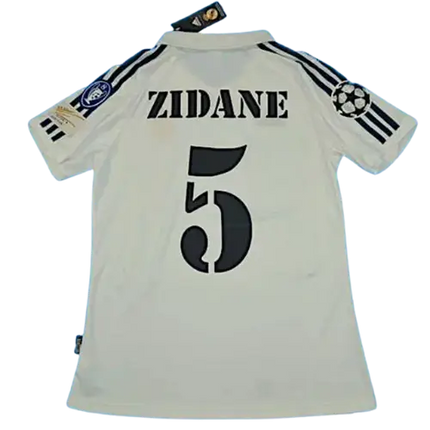 REAL MADRID HOME RETRO JERSEY 2001