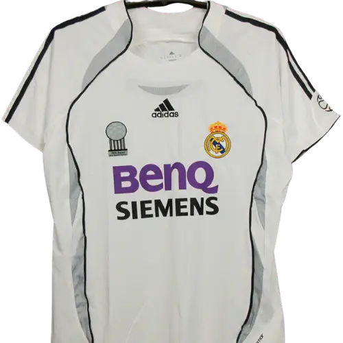 REAL MADRID HOME RETRO JERSEY 2006/07