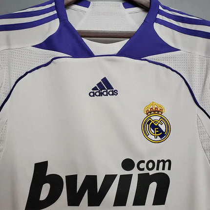 Retro Real Madrid Home Jersey 2007/08
