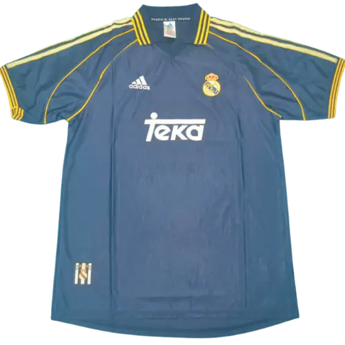 REAL MADRID AWAY RETRO JERSEY 1998/99