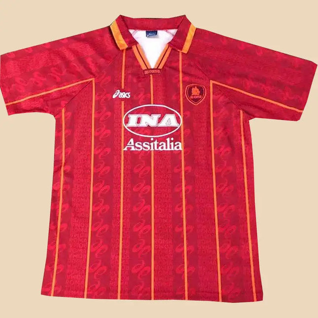 Maglia Retro Roma Home 1996/97_maglia_calcio_prezzo_basso_ L’OutfitdelCalcio.