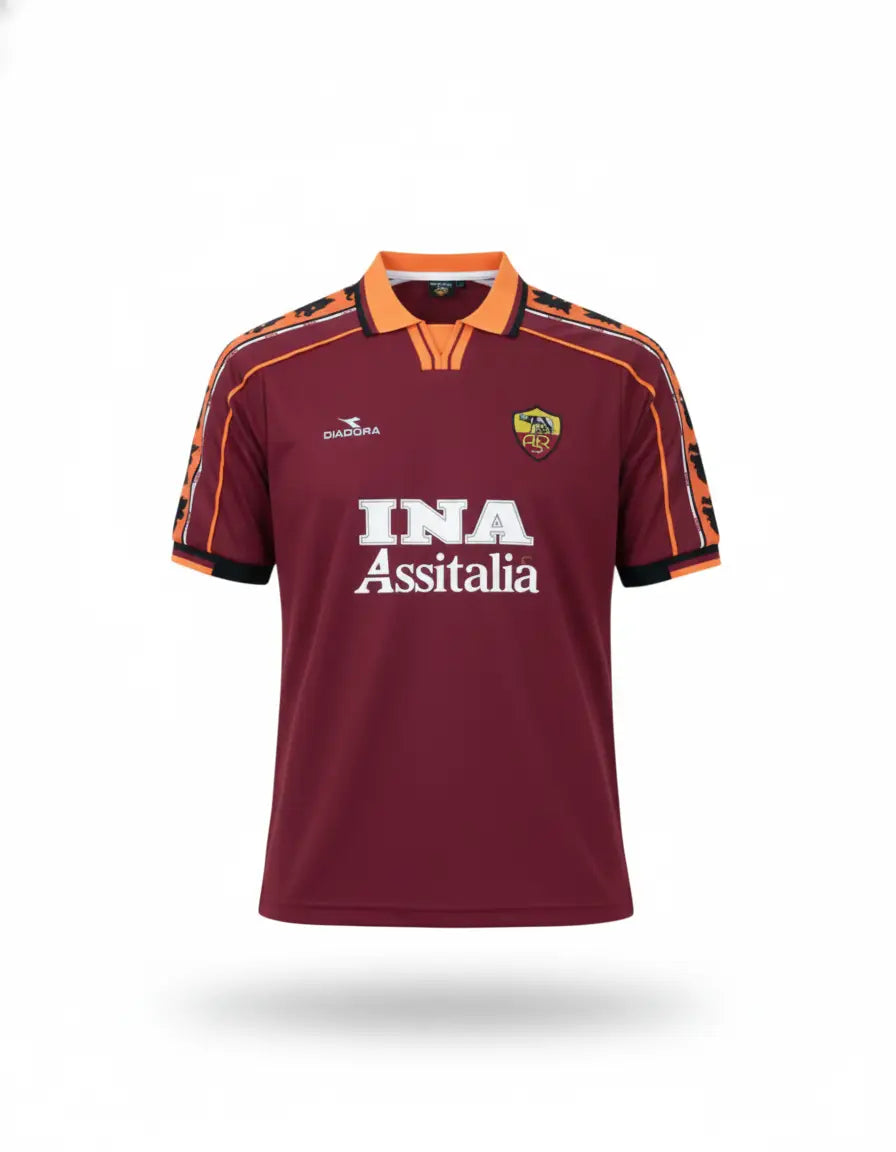 RETRO ROMA HOME JERSEY 1997/98