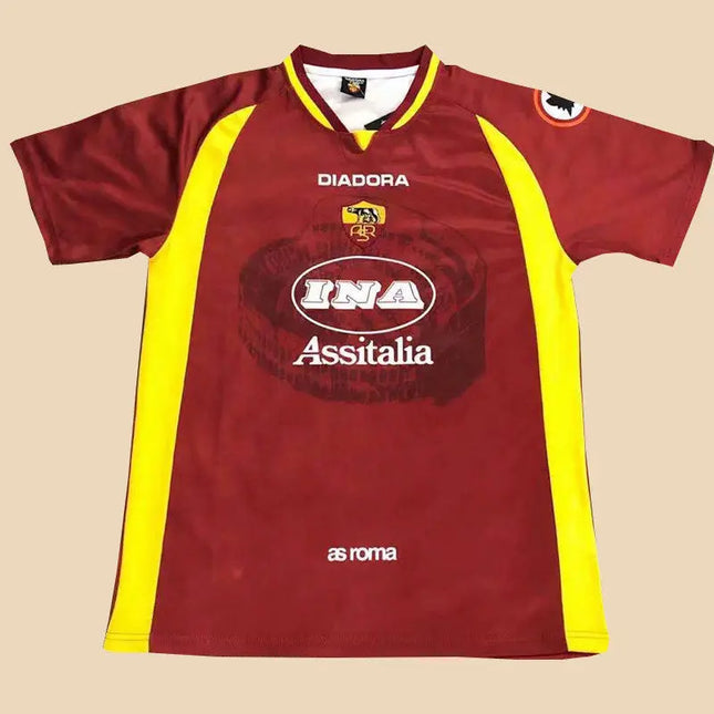Maglia Retro Roma Home 1997/98_maglia_calcio_prezzo_basso_ L’OutfitdelCalcio.