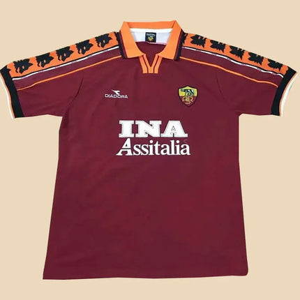 Retro Roma Home Shirt 1997/98