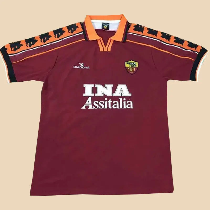 Retro Roma Home Shirt 1997/98