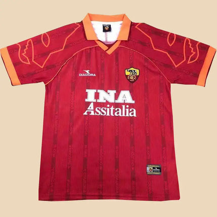 Retro Roma Home Shirt 1999/2000