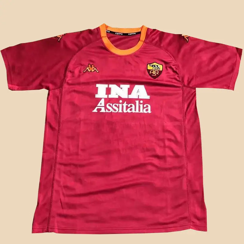 Roma Retro Home Jersey 2000/01