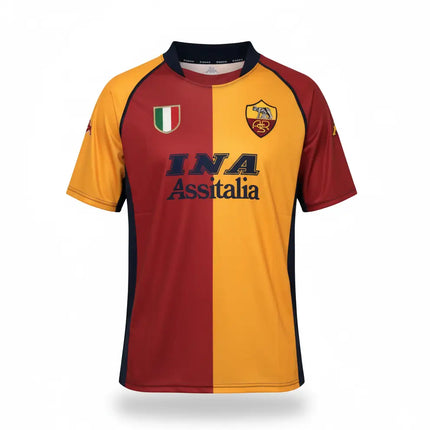 ROMA RETRO HOME JERSEY 2001/02