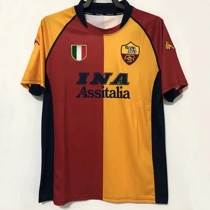 Retro Roma Home Jersey 2001/02
