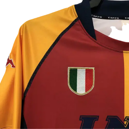 ROMA RETRO HOME JERSEY 2001/02