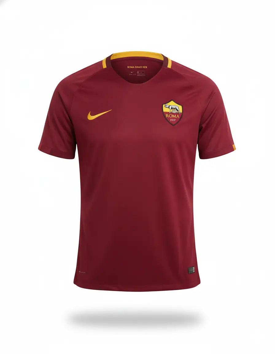 ROMA HOME RETRO JERSEY 2017/18