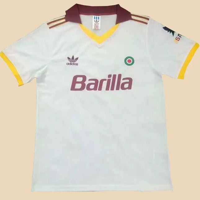 Maglia Retro Roma Trasferta 1991/92_maglia_calcio_prezzo_basso_ L’OutfitdelCalcio.