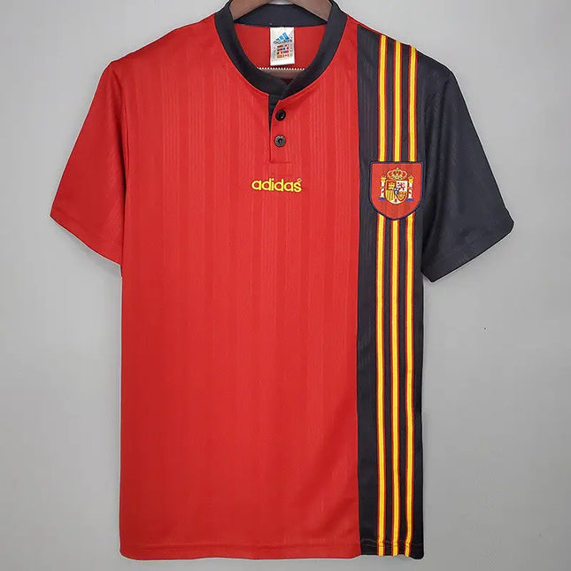 Maglia Retro Spagna Home 1996/97 (Nazionali)_maglia_calcio_prezzo_basso_ L’OutfitdelCalcio.