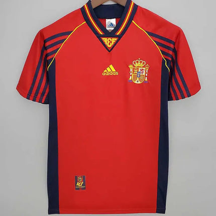 Spain Retro Home Jersey 1998/99 (National Teams)