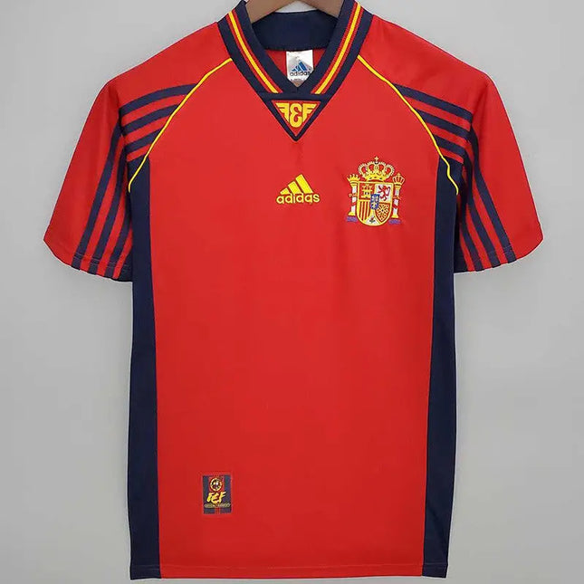Maglia Retro Spagna Home 1998/99 (Nazionali)_maglia_calcio_prezzo_basso_ L’OutfitdelCalcio.