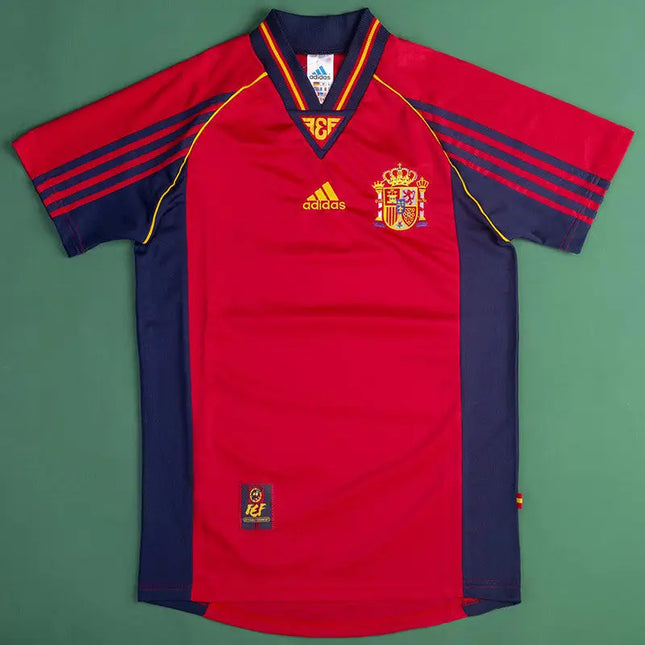 Maglia Retro Spagna Home 1998/99 (Nazionali)_maglia_calcio_prezzo_basso_ L’OutfitdelCalcio.