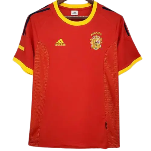 SPAIN RETRO HOME JERSEY 2002/03