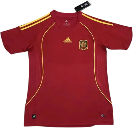 SPAIN HOME RETRO JERSEY 2008/09