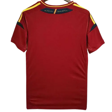 SPAIN HOME RETRO JERSEY 2012/13