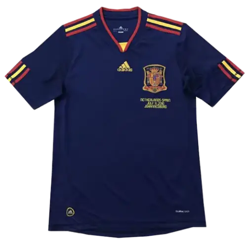 SPAIN AWAY RETRO JERSEY 2010/11