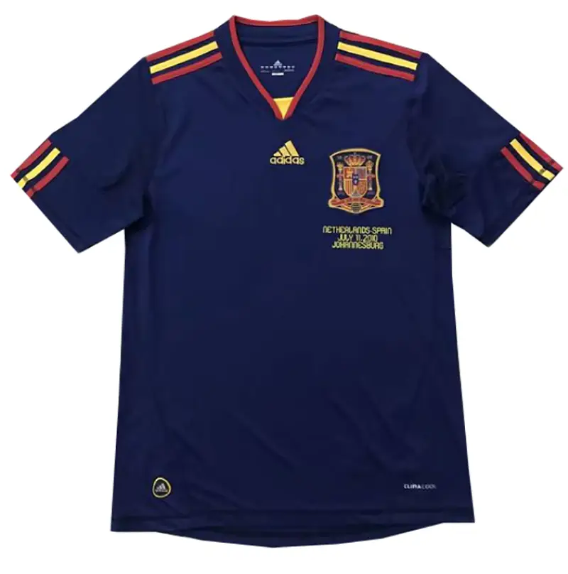 Spain Away Retro Shirt 2010/11 (National Teams)