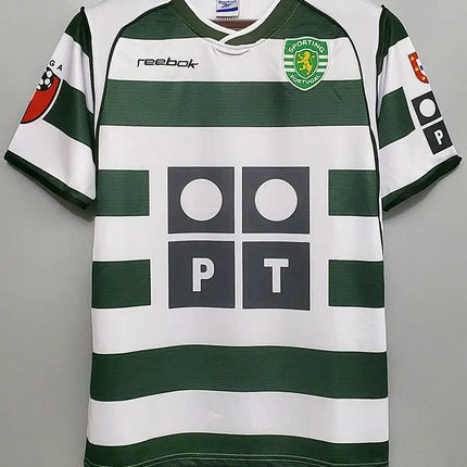 Retro Sporting Lisbon Home Jersey 2001/02