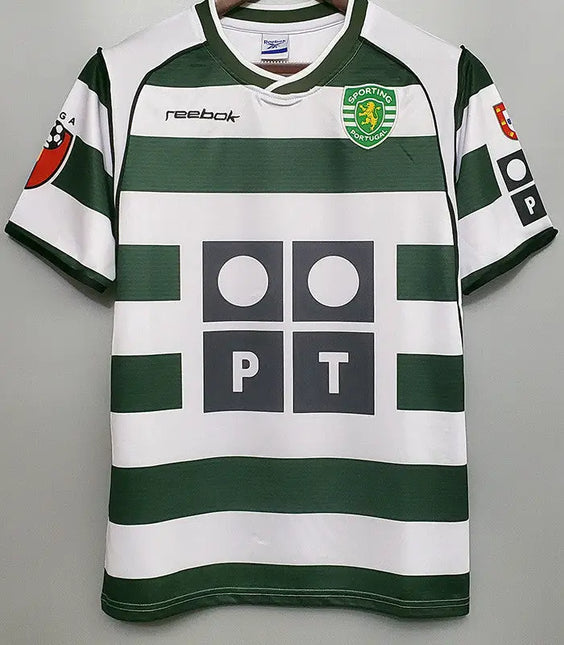 Maglia Retro Sporting Lisbona Home 2001/02_maglia_calcio_prezzo_basso_ L’OutfitdelCalcio.