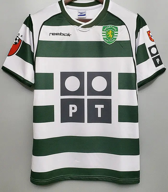 Retro Sporting Lisbon Home Jersey 2001/02