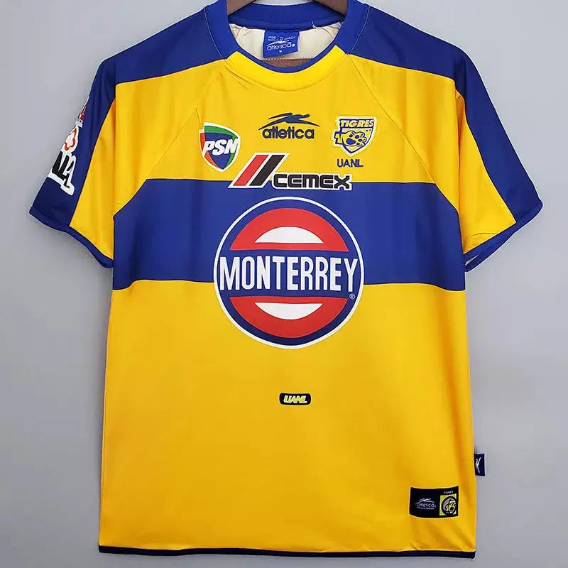 Retro Tigres UANL Home Jersey 2001/02