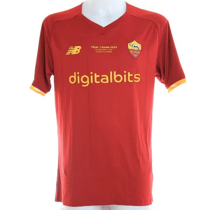 Roma Home Jersey 2021/22 “Special Edition Tirana 2022 Conference League Final”