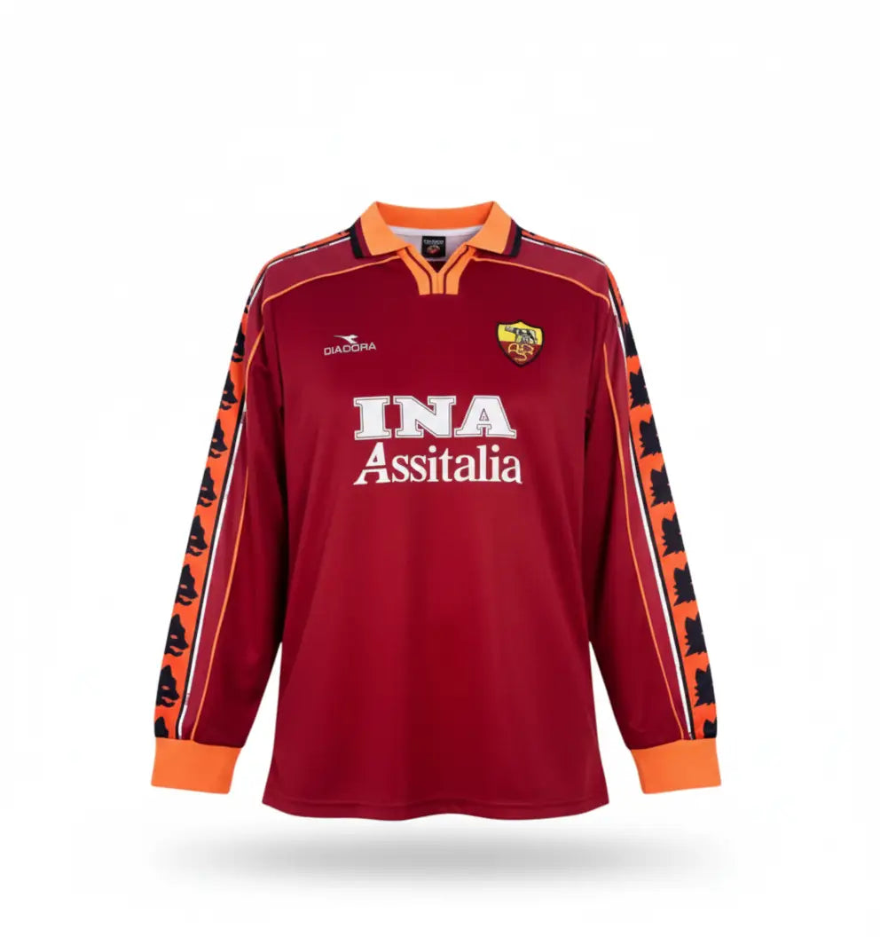 ROMA LONG SLEEVE JERSEY 1998/99 RETRO