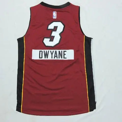 Red NBA Miami Heat Jersey for Kids