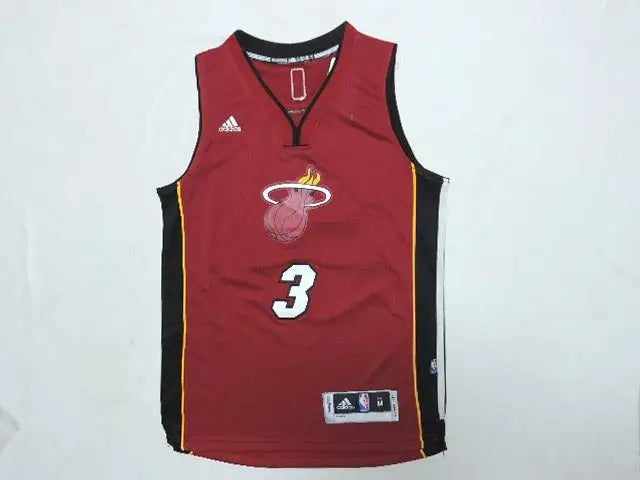 Red NBA Miami Heat Jersey for Kids