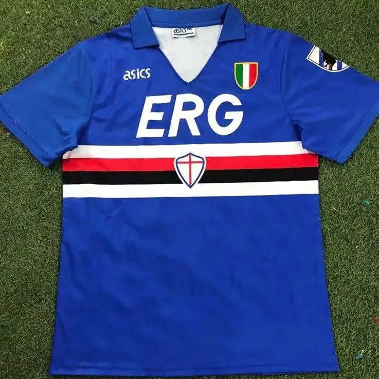 Sampdoria Retro Home Jersey 1991/92