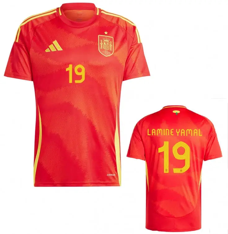 SPAIN HOME JERSEY LAMINATED YAMAL 2024/25