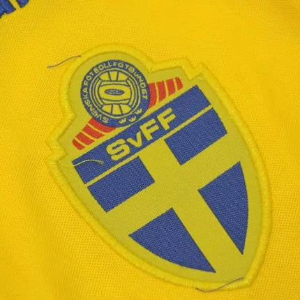 Sweden Retro Ibrahimovic Home 1994/96 Jersey (National Teams)