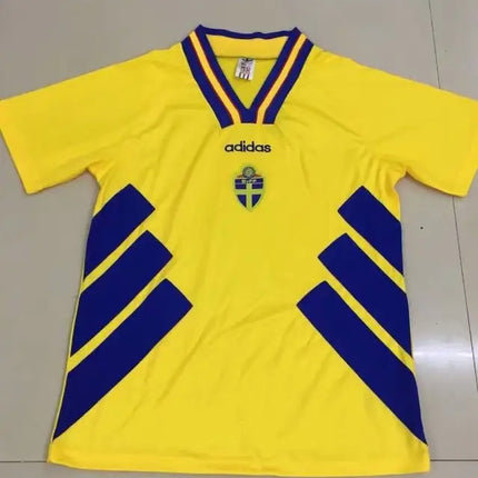 Sweden Retro Ibrahimovic Home 1994/96 Jersey (National Teams)