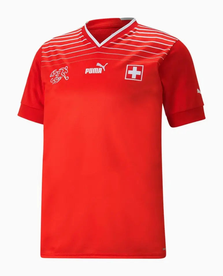 Switzerland Home Shirt 2022/23 (National Teams) (with XXXL and Kids' Sizes)