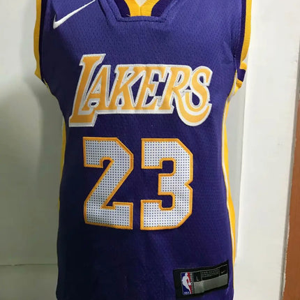 Purple NBA Youth Los Angeles Lakers Jersey