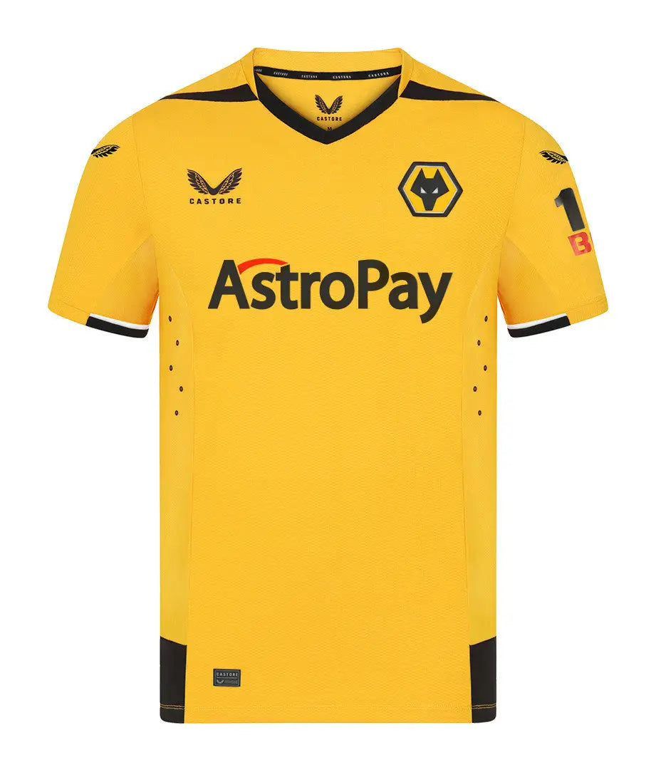 Wolverhampton Home Shirt 2022/23 (with XXXL Size and Kids' Size)