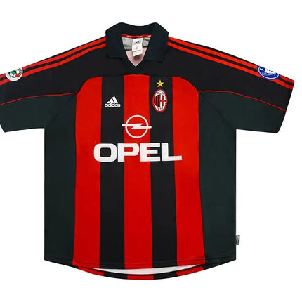 Milan Retro Home Jerseys 2001/02