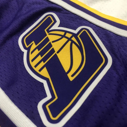 White-Purple Lakers NBA Shorts 2021/22