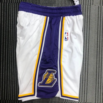 White-Purple Lakers NBA Shorts 2021/22
