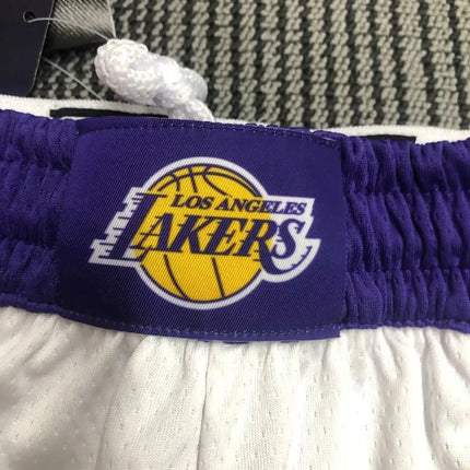 White-Purple Lakers NBA Shorts 2021/22