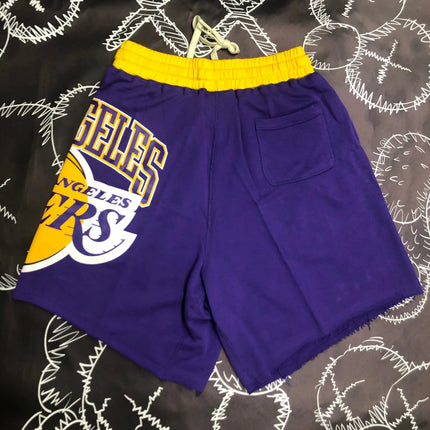 NBA Blue Los Angeles Lakers Shorts