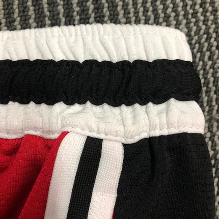 NBA Chicago Bulls Black and Red Shorts 2021/22