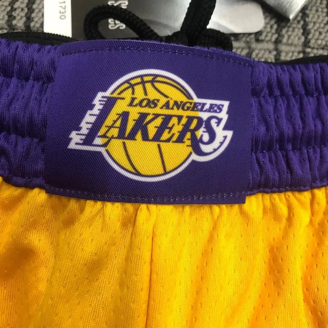Pantaloncini NBA Gialli-Viola Lakers ICON EDITION 2020/21_maglia_calcio_prezzo_basso_ L’OutfitdelCalcio.