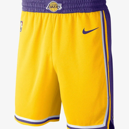 NBA Lakers Yellow-Purple Shorts ICON EDITION 2020/21
